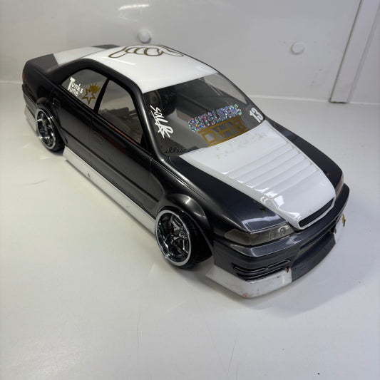 Toyota Chaser JZX Mark II Black White Bodyshell