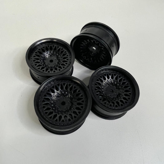 Black BBS Style Wheels Offset 6mm