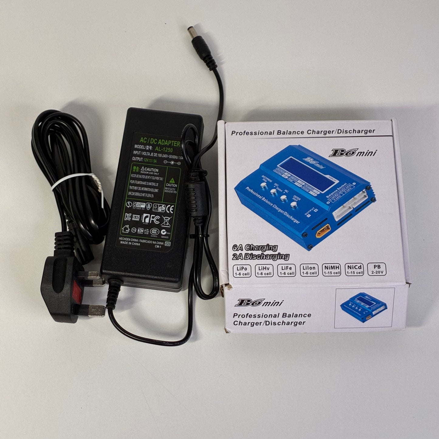 SkyRC B6 Mini Battery Lipo Charger Boxed & PSU