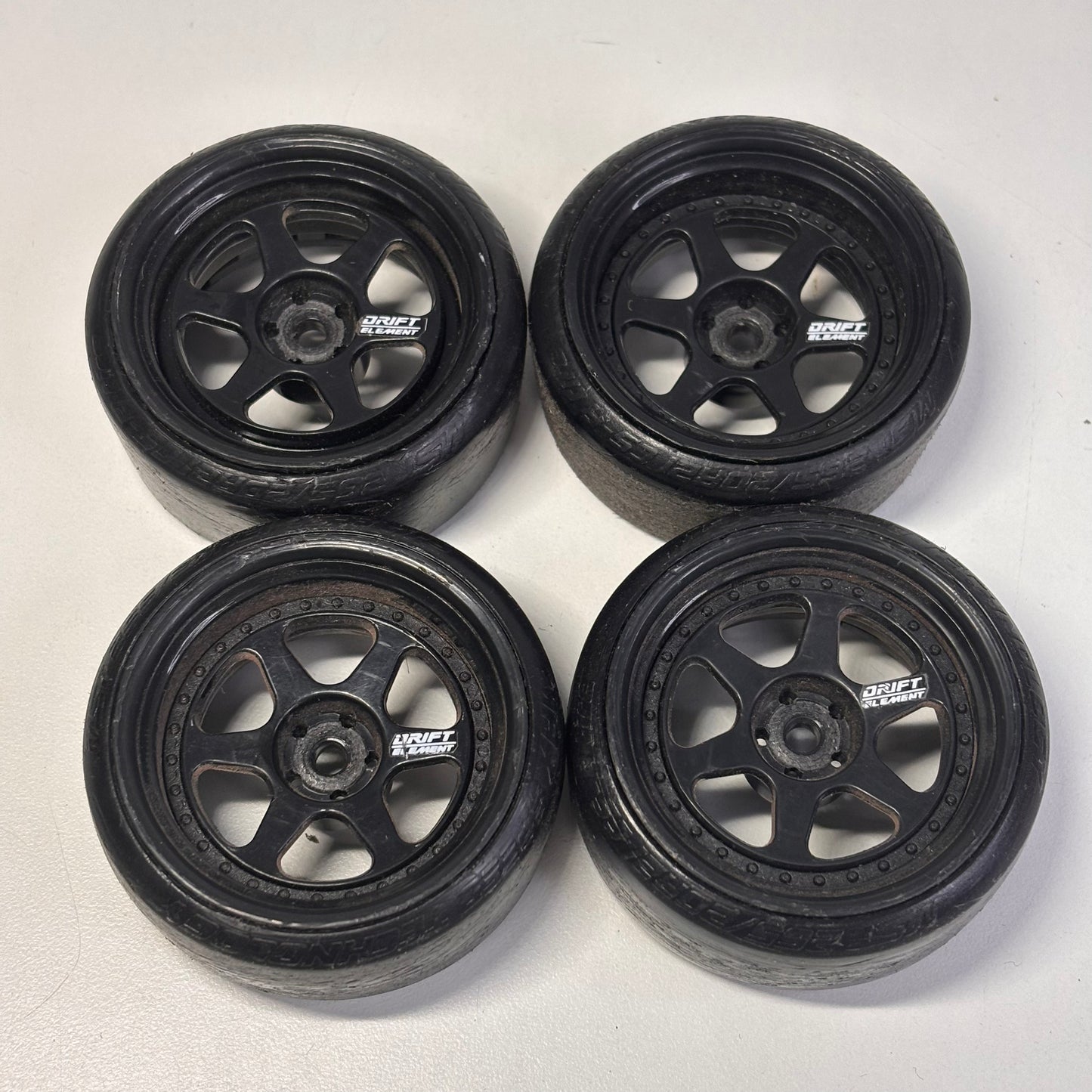 Wheels And Tyres Black Drift Element Adjustable Offset