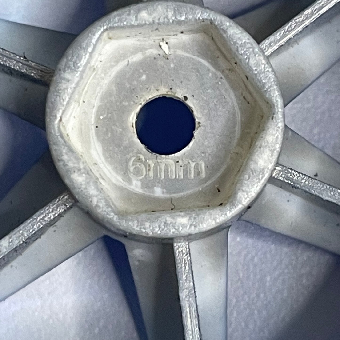 Anodised Blue Wheels 6mm Offset