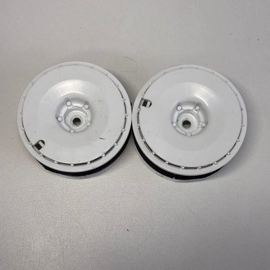 HPI 6mm Offset White Wheels Turbo Fifteen52 & Covers