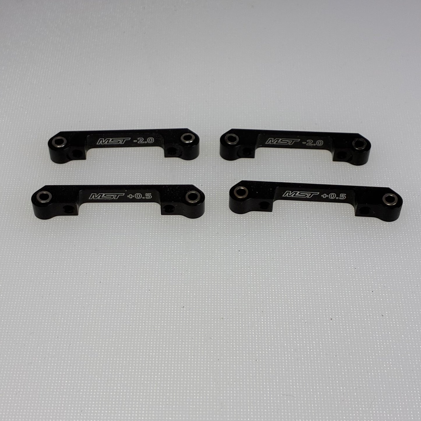 MST Black  Alloy Suspension Mounts