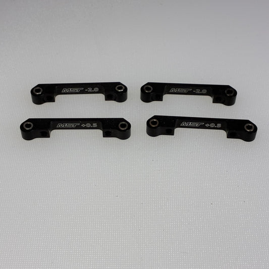 MST Black  Alloy Suspension Mounts