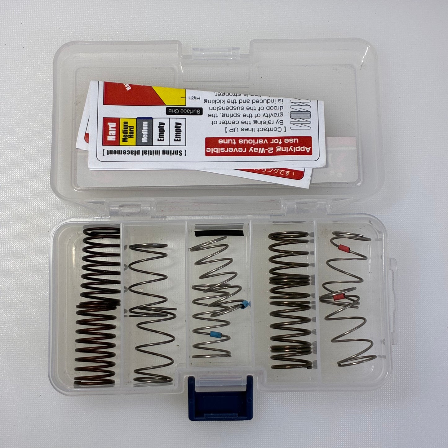 Reve D Mixture Spring Set & Box Blue & Red Pair
