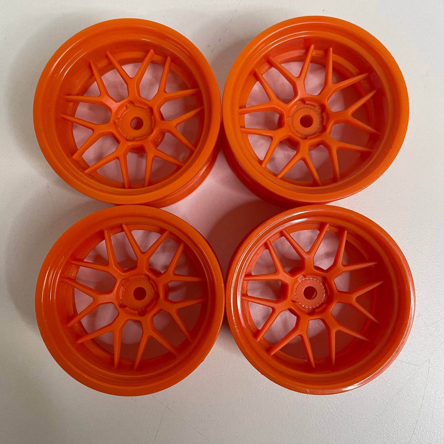 HPI Orange Wheels 9mm Offset