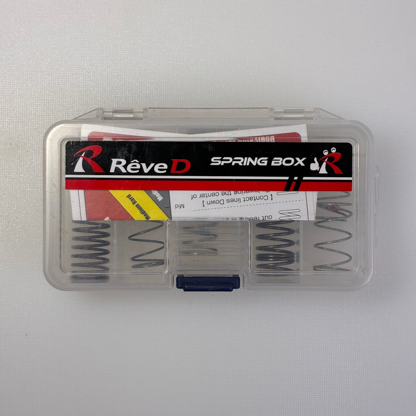 Reve D Mixture Spring Set & Box Blue & Red Pair