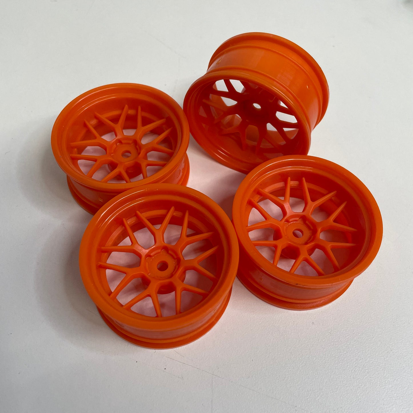 HPI Orange Wheels 9mm Offset