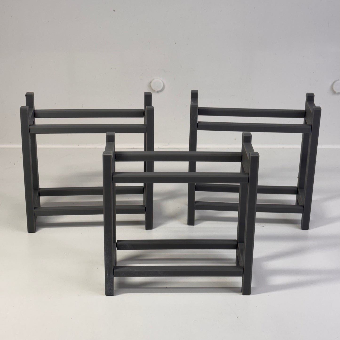 3D Printed Tyre Wheel Racking Stand x 3