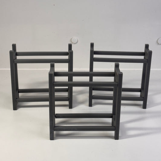 3D Printed Tyre Wheel Racking Stand Black PLA