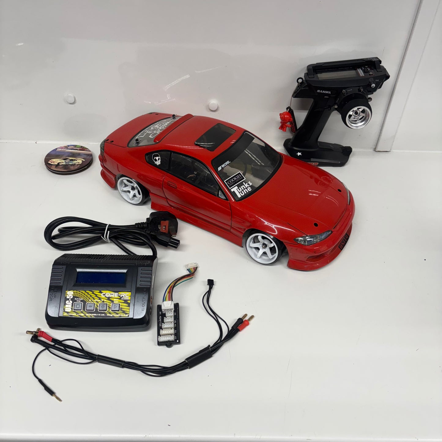 Yokomo YD2S Plus RWD Ready To Run Drift Package RTR Set Up