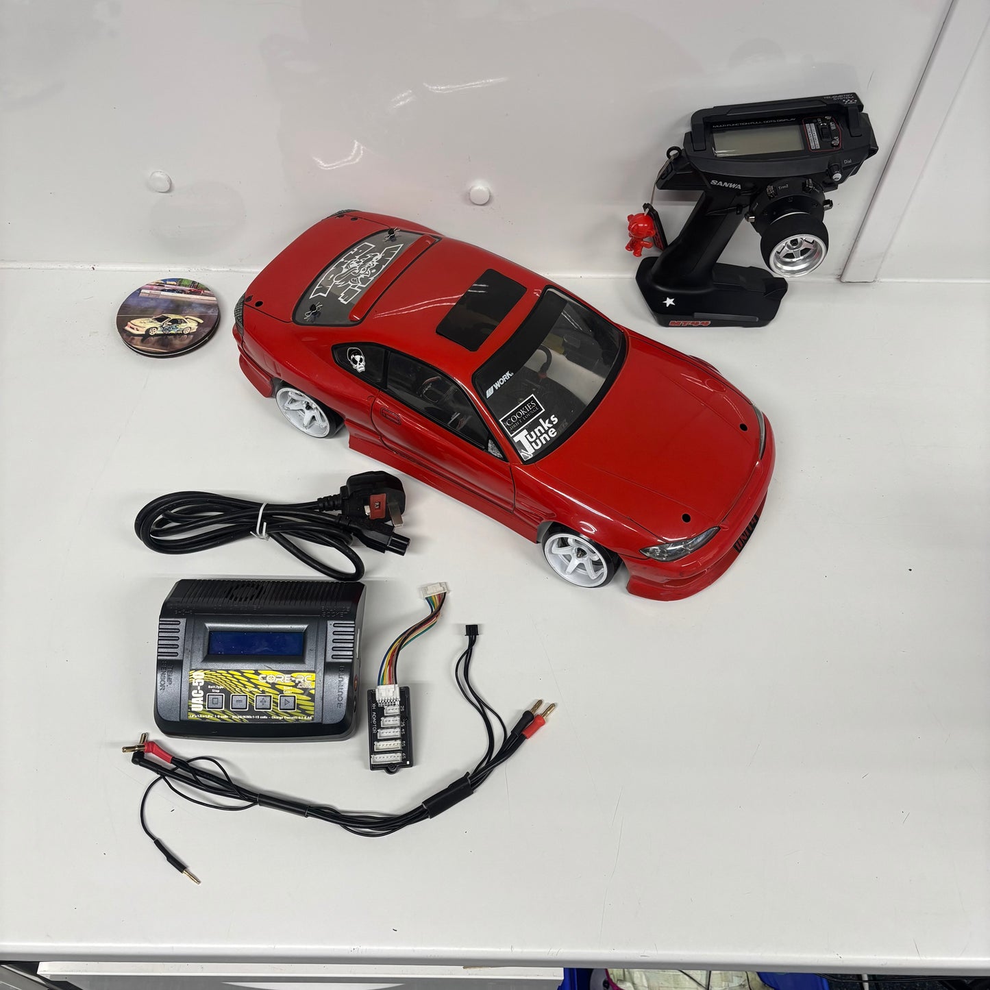 Yokomo YD2S Plus RWD Ready To Run Drift Package RTR Set Up