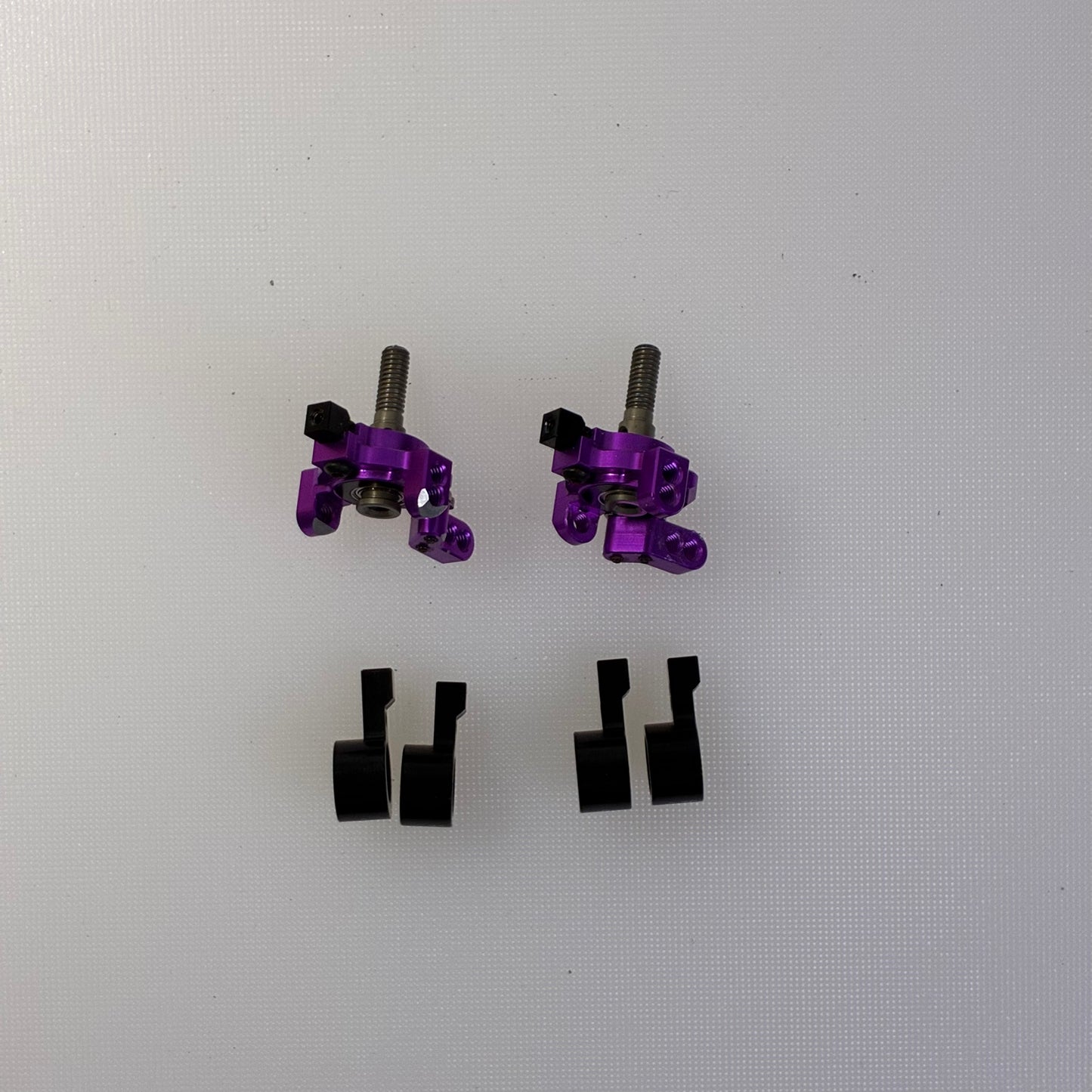 MST Purple Alloy Knuckles Adjustable