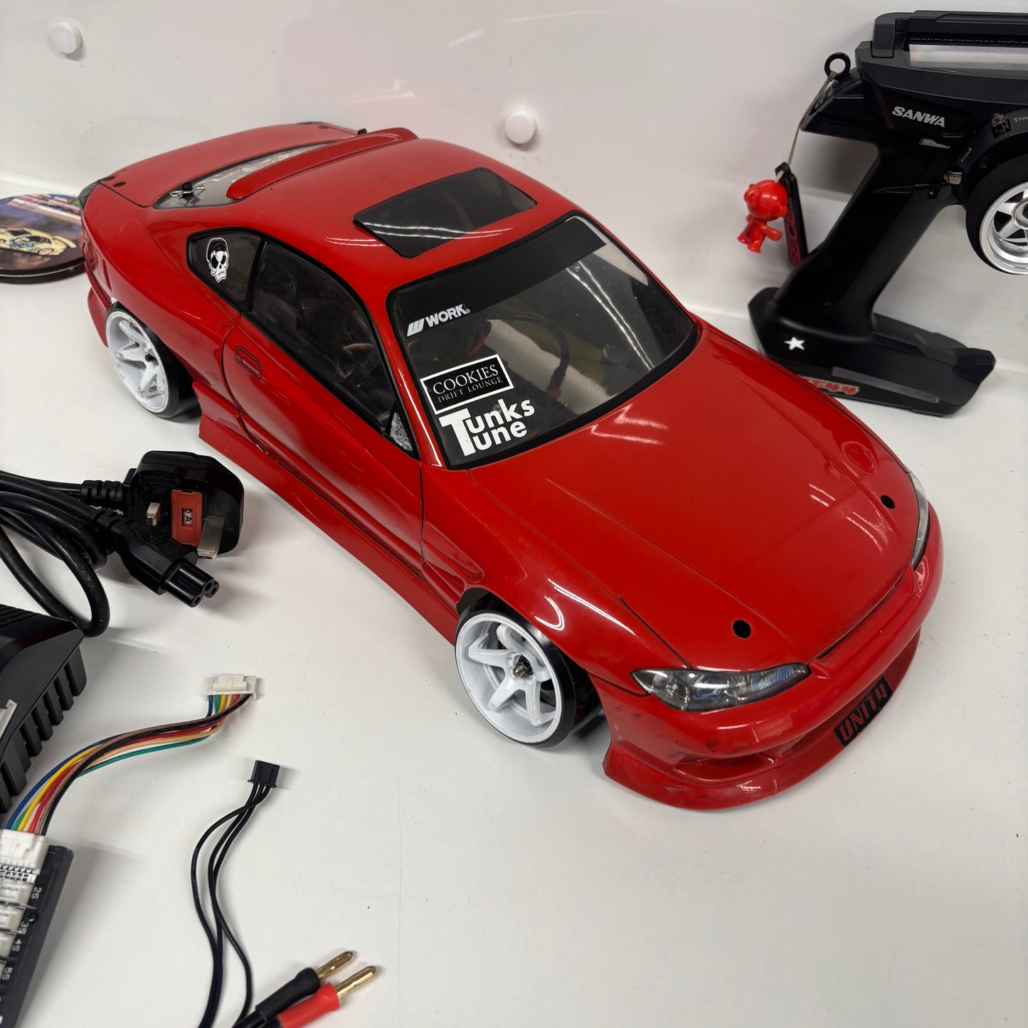 Yokomo YD2S Plus RWD Ready To Run Drift Package RTR Set Up