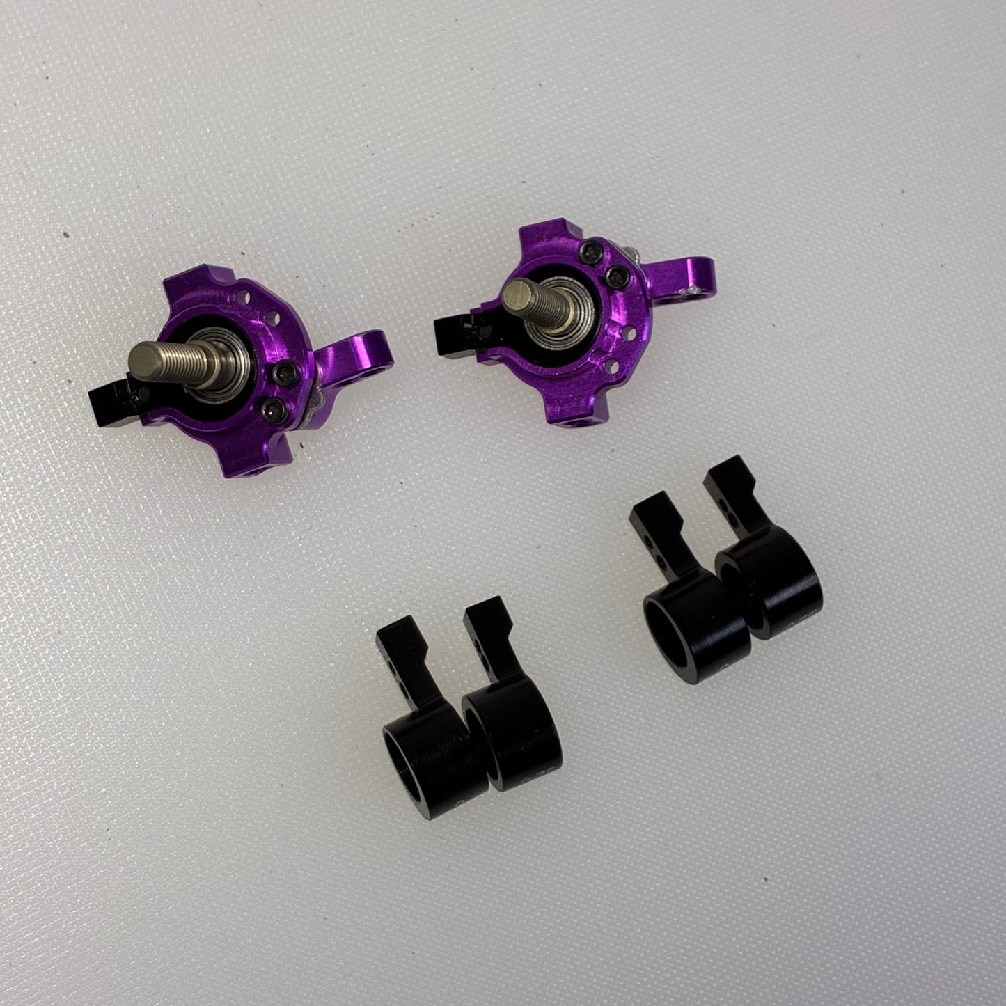 MST Purple Alloy Knuckles Adjustable