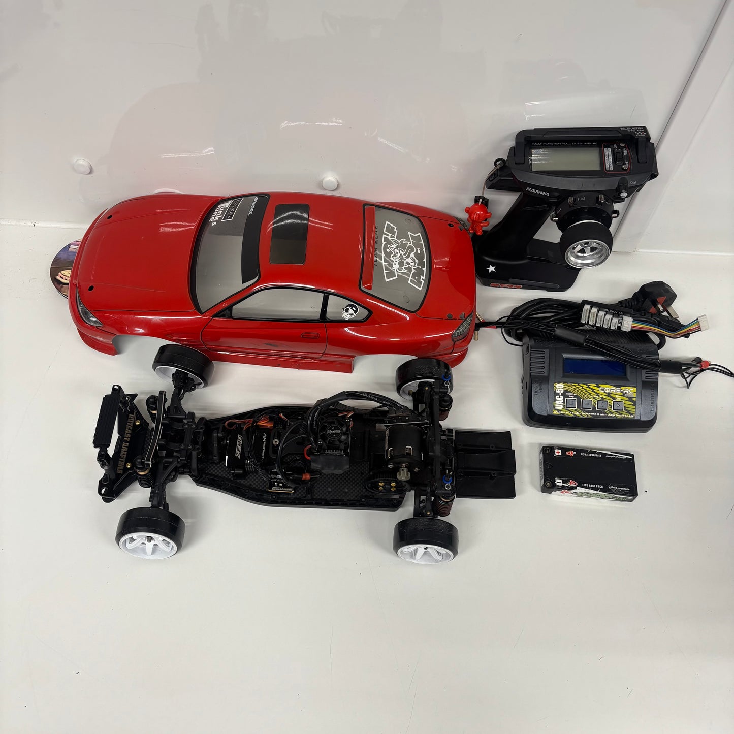 Yokomo YD2S Plus RWD Ready To Run Drift Package RTR Set Up