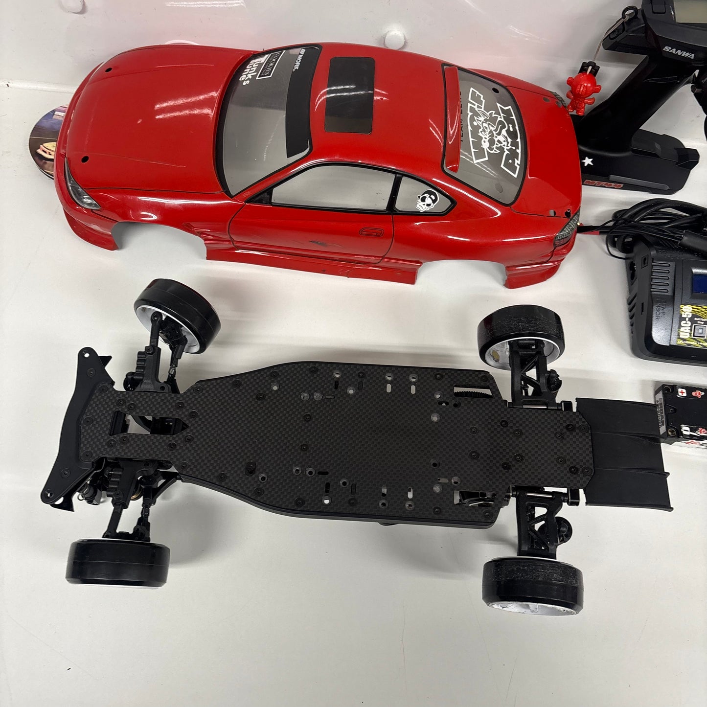 Yokomo YD2S Plus RWD Ready To Run Drift Package RTR Set Up