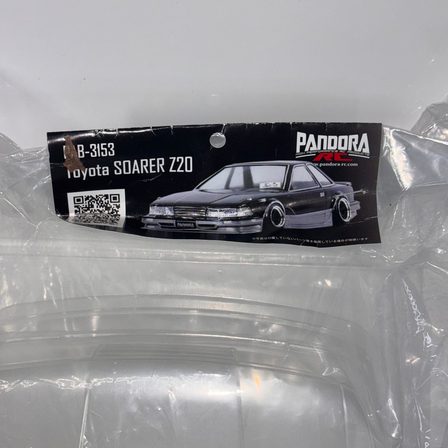 Pandora Toyota Soarer Z20 Clear Bodyshell
