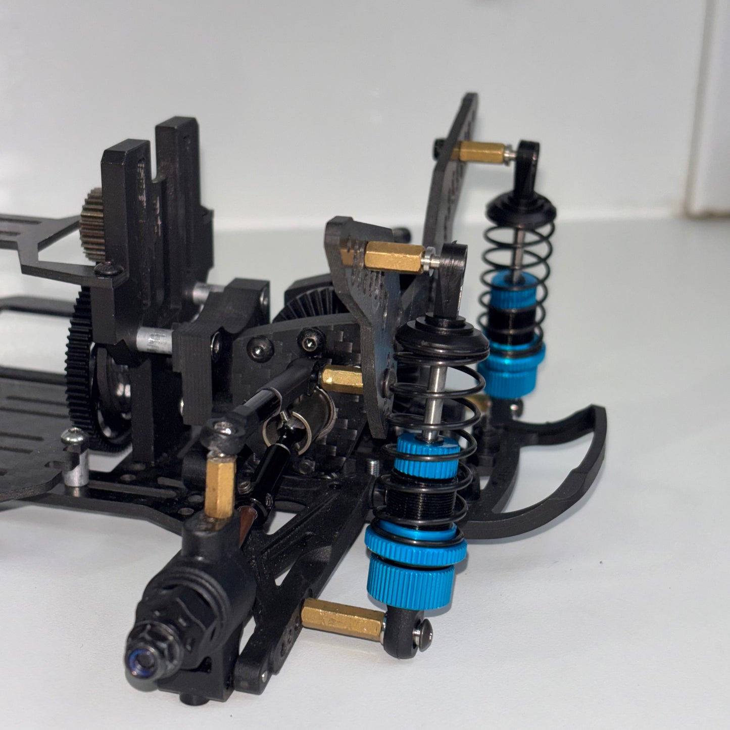 Beast Mode MRX Chassis RD2.0 Front End Carbon Black Blue