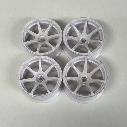 Topline? White Wheels Offset 8