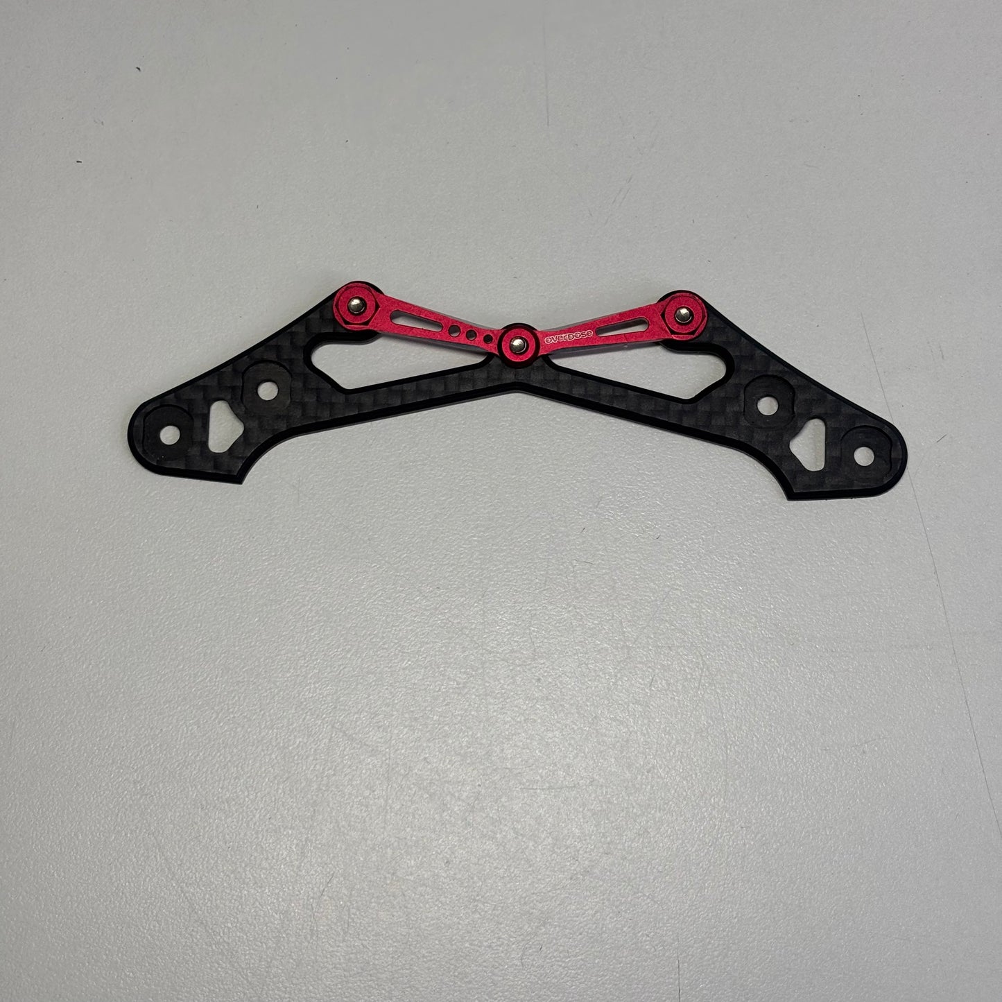 Overdose Red Carbon Hybrid Front Bumper