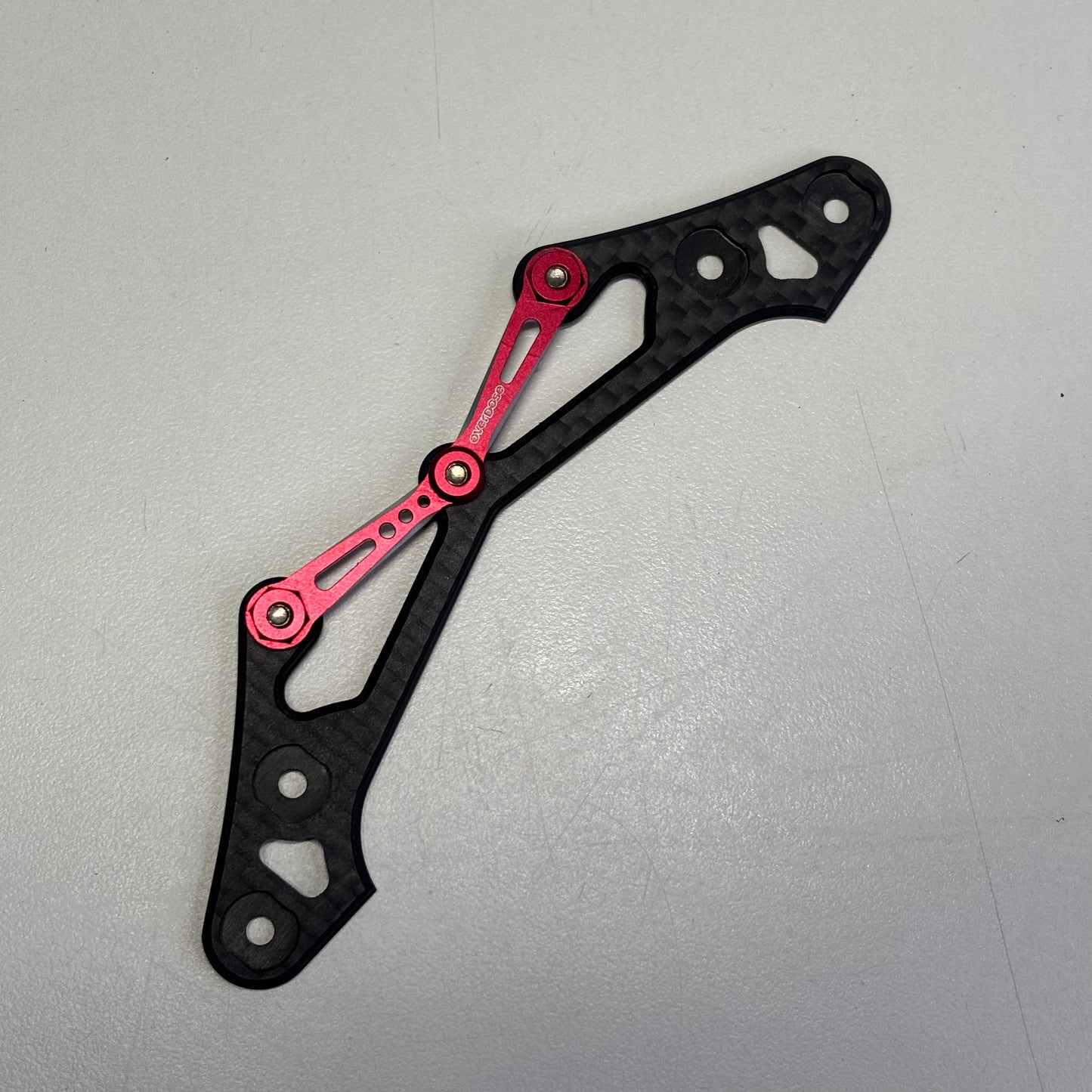 Overdose Red Carbon Hybrid Front Bumper