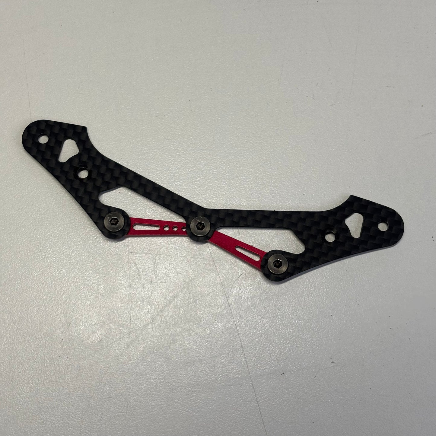 Overdose Red Carbon Hybrid Front Bumper