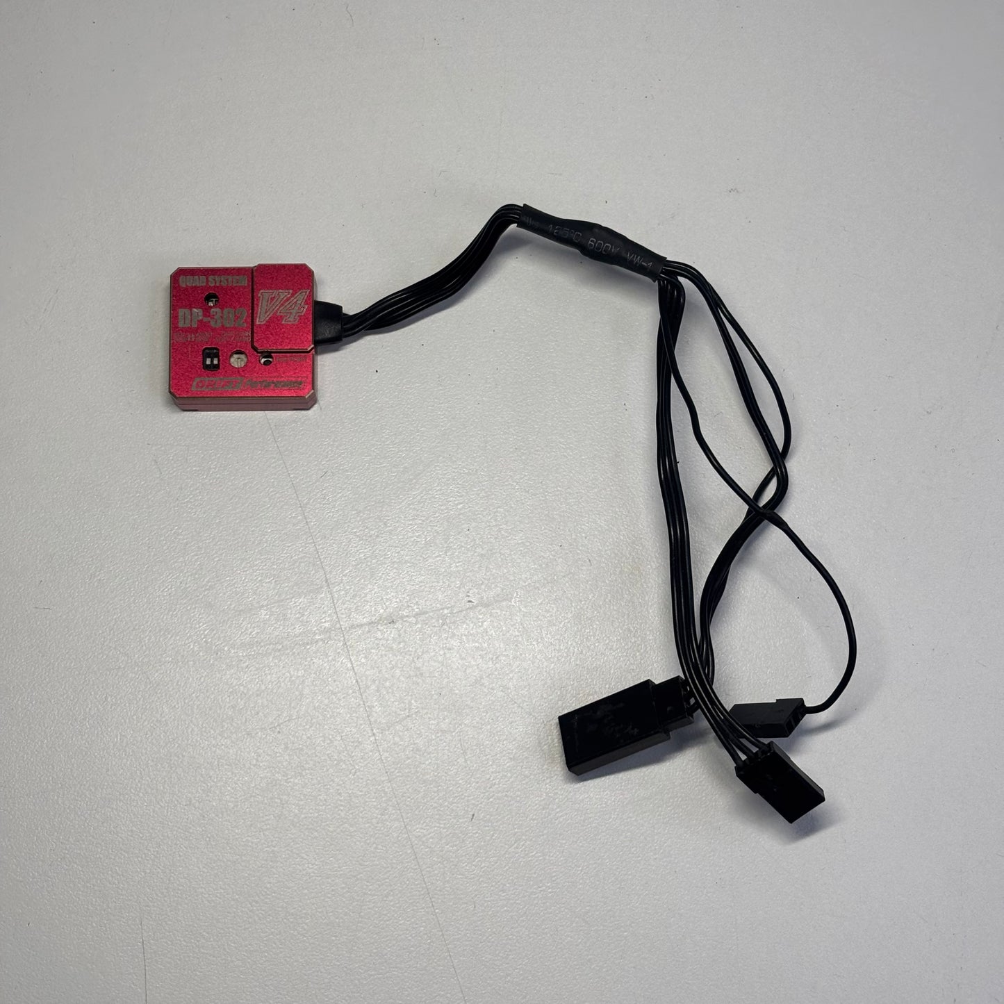 Yokomo V4 Gyro Red Alloy DP-302