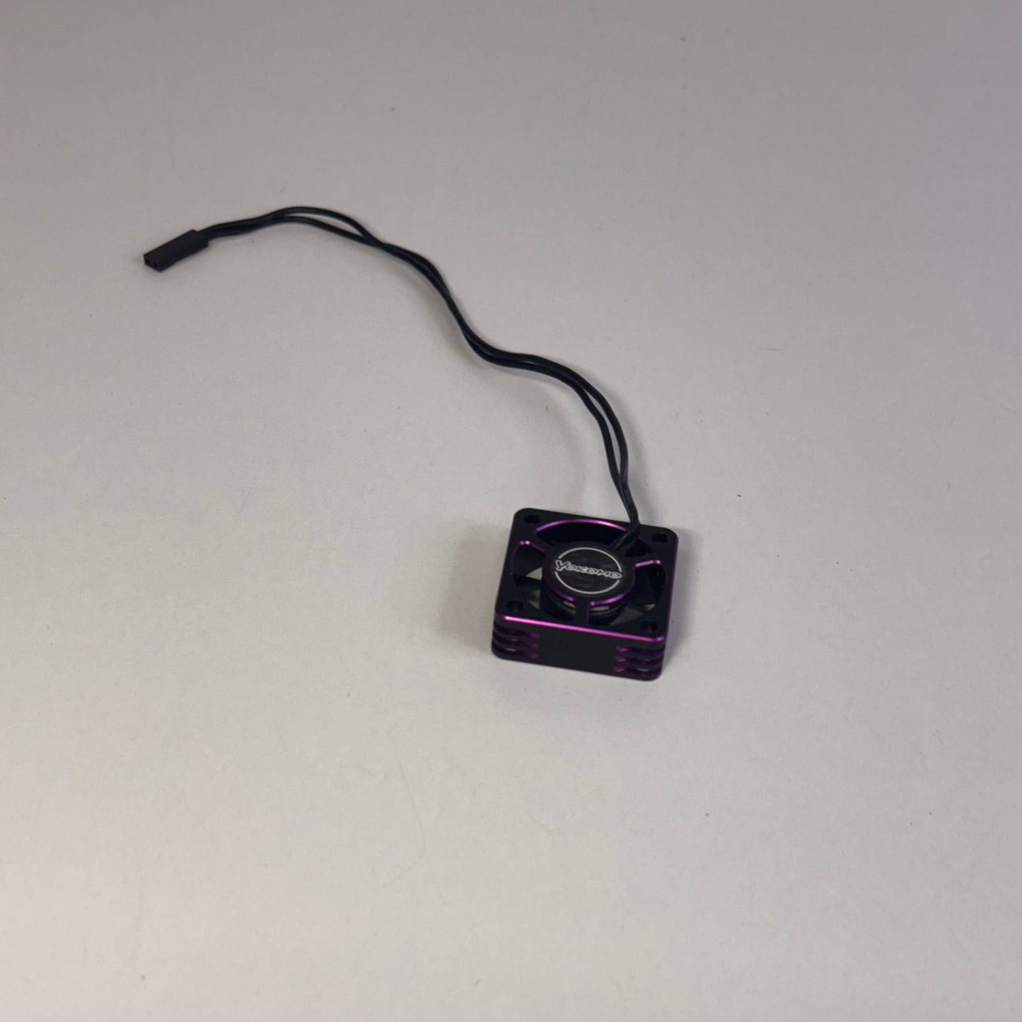 Yokomo Black & Purple Alloy Fan