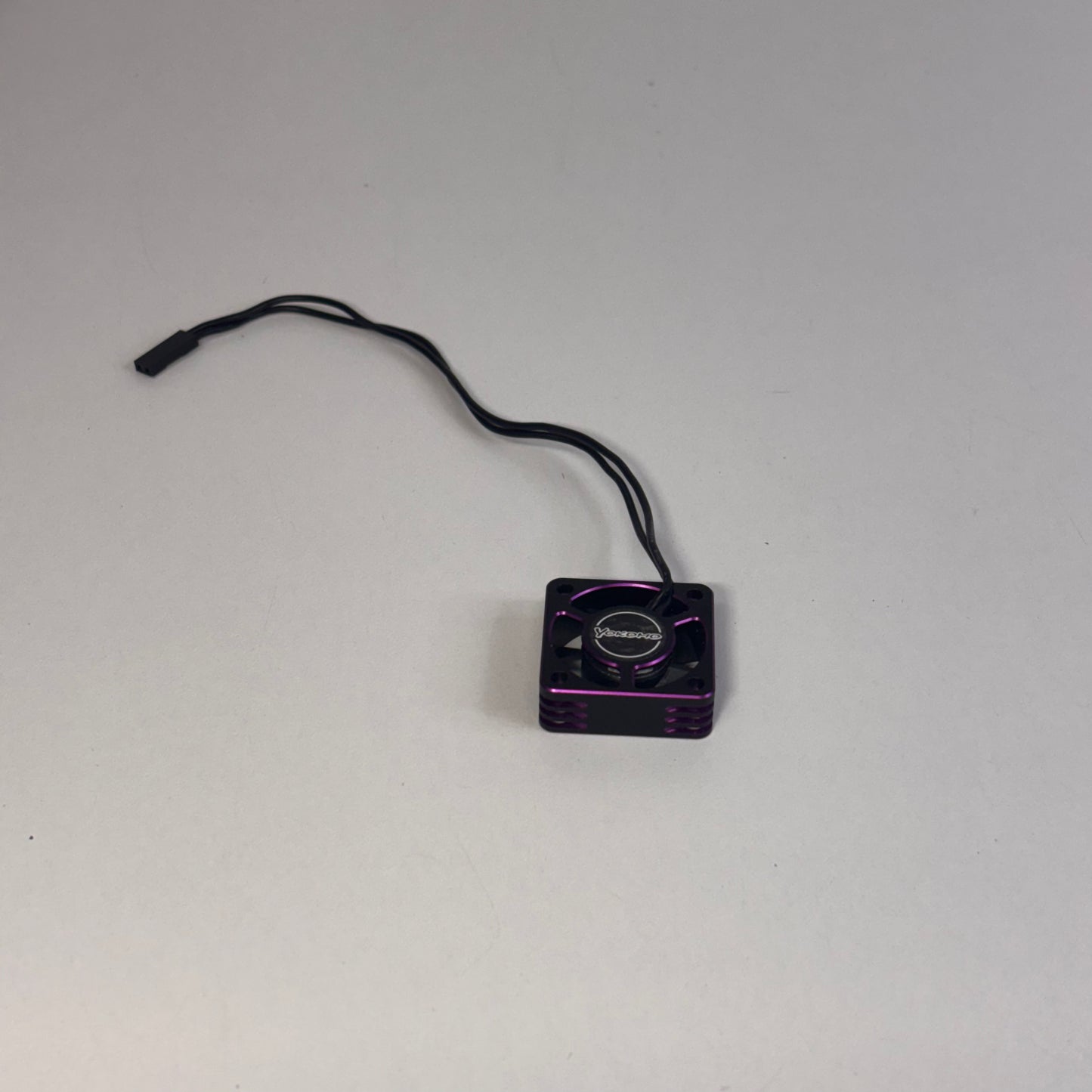 Yokomo Black & Purple Alloy Fan