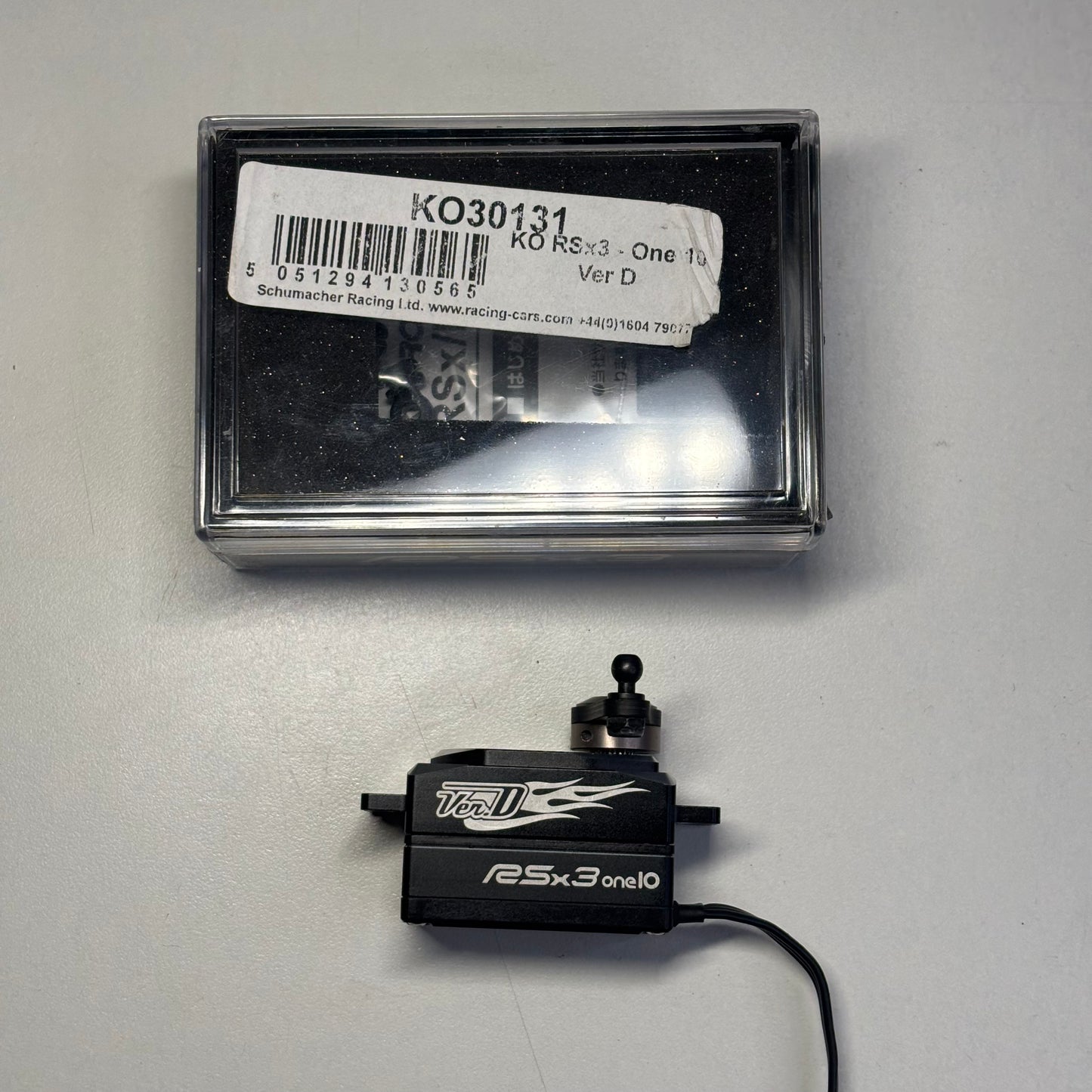 KoPropo Ver D RSx3 one10 Alloy Servo & Alloy/Carbon Horn