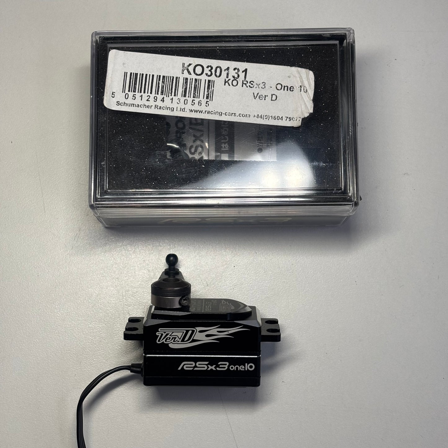 KoPropo Ver D RSx3 one10 Alloy Servo & Alloy/Carbon Horn