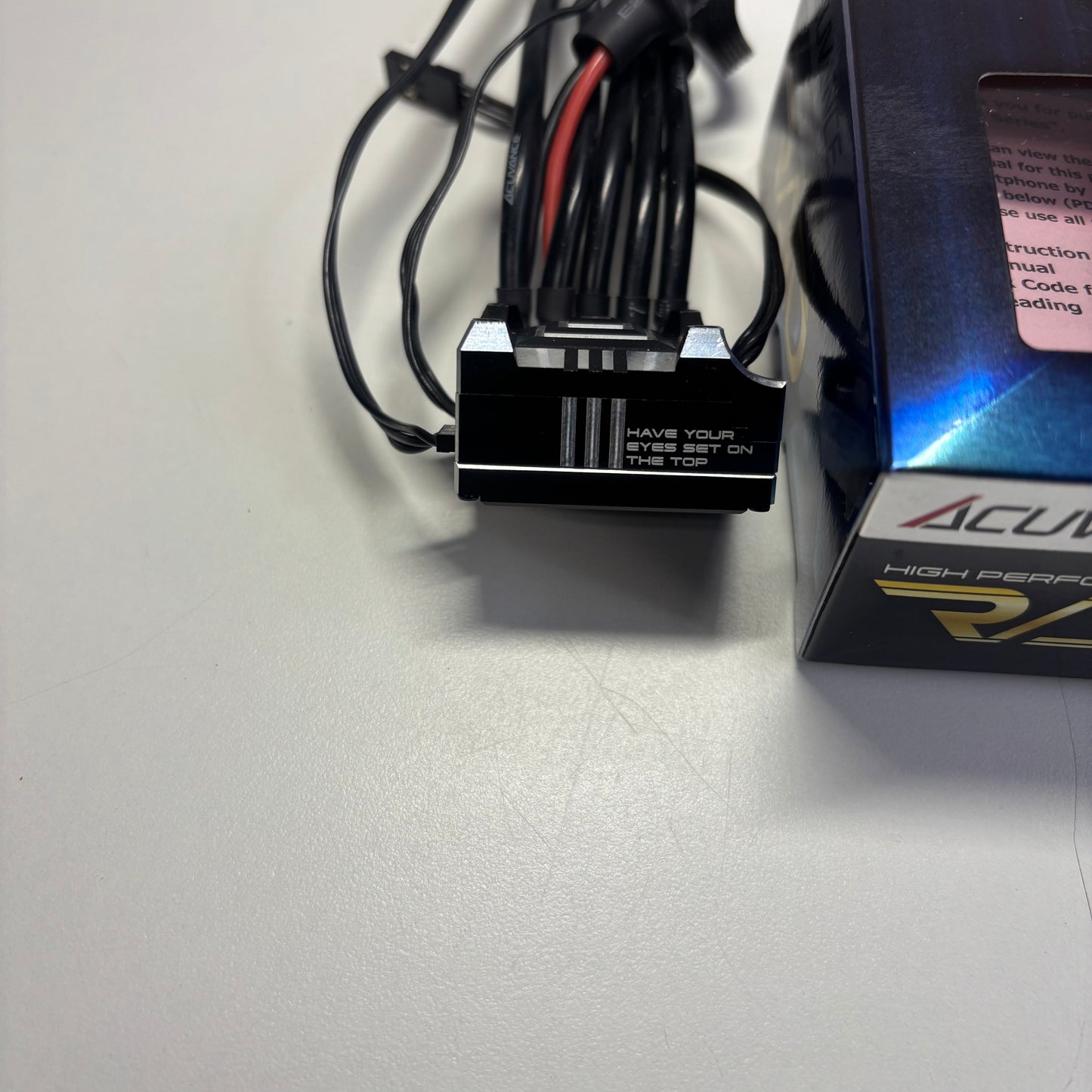 Acuvance Rad Programmable Black Alloy ESC Boxed