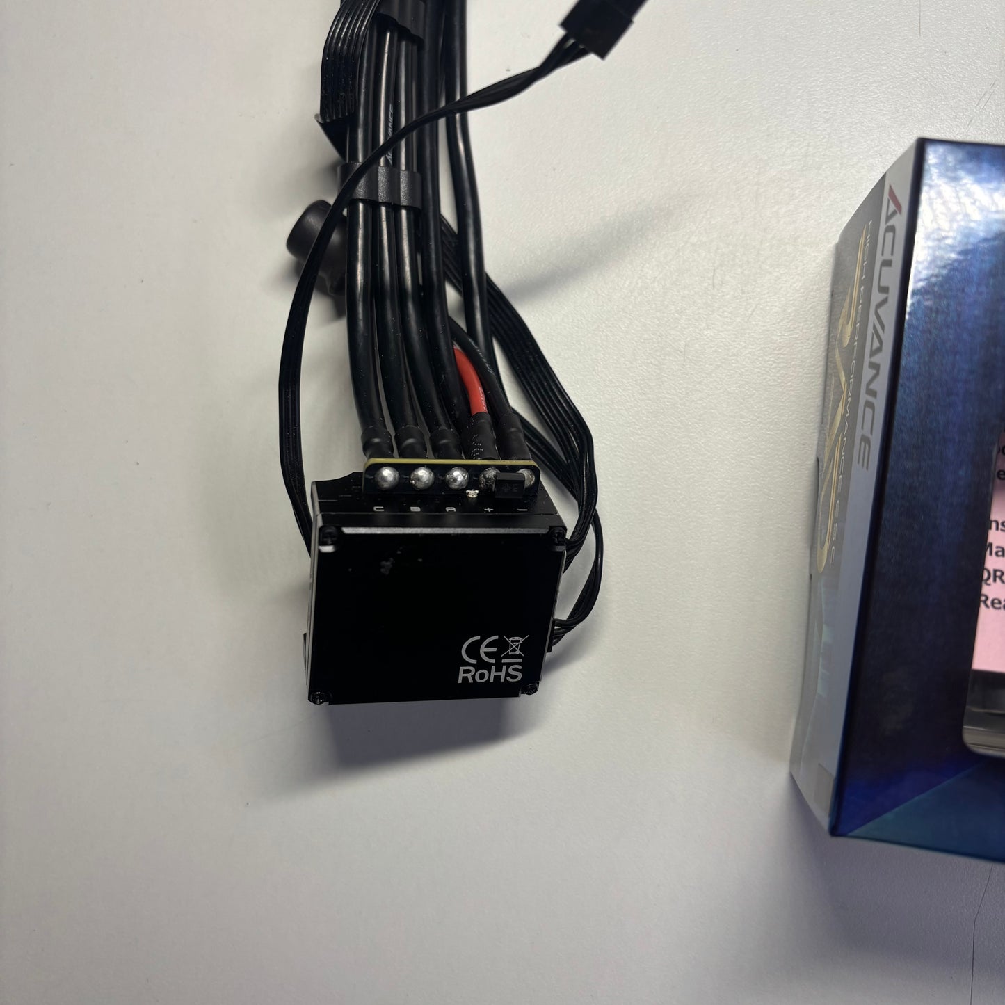 Acuvance Rad Programmable Black Alloy ESC Boxed