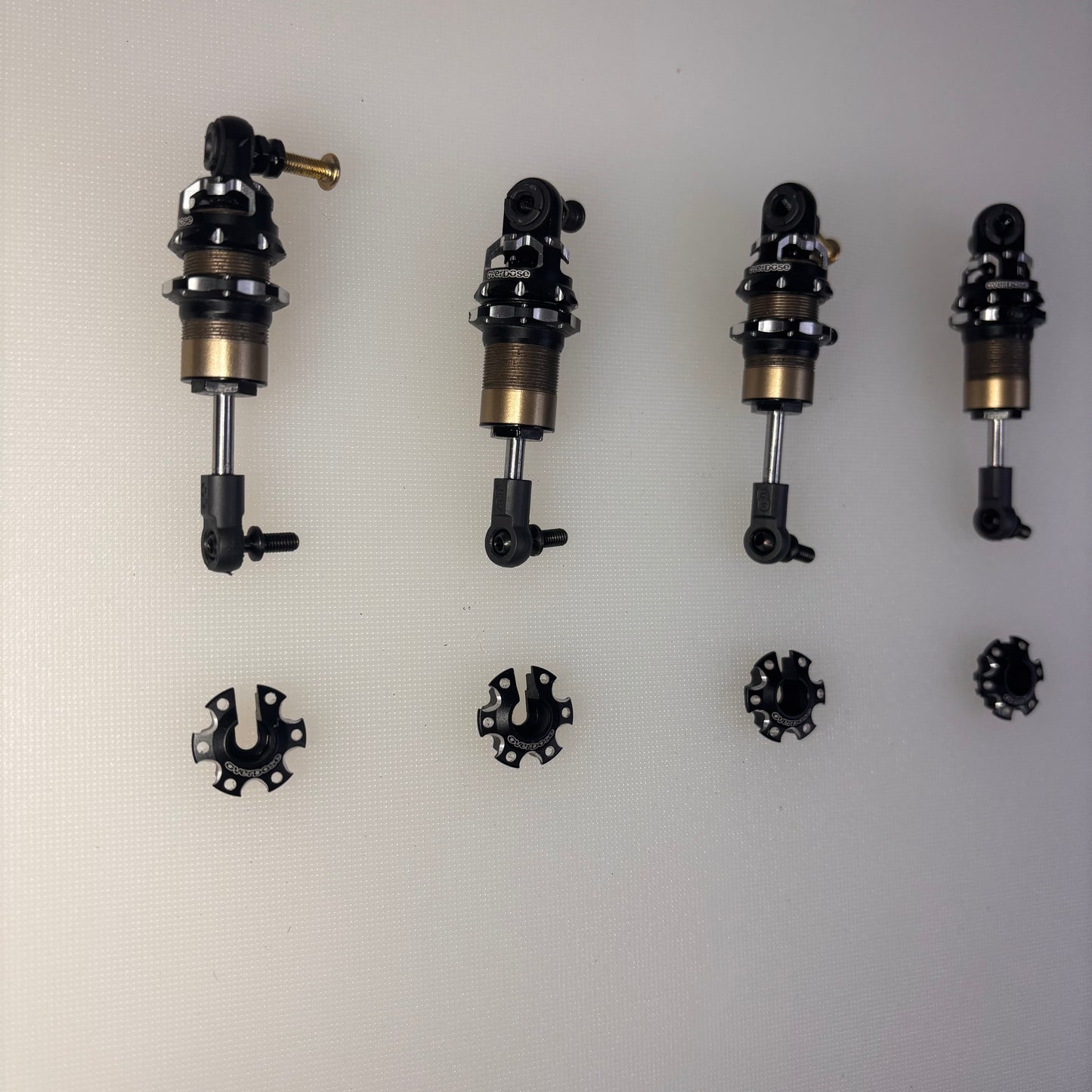Overdose HG4 Black Alloy Shocks