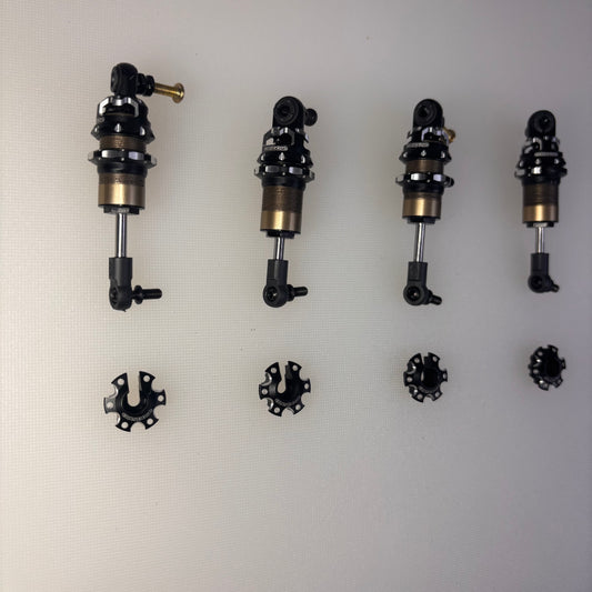 Overdose HG4 Black Alloy Shocks