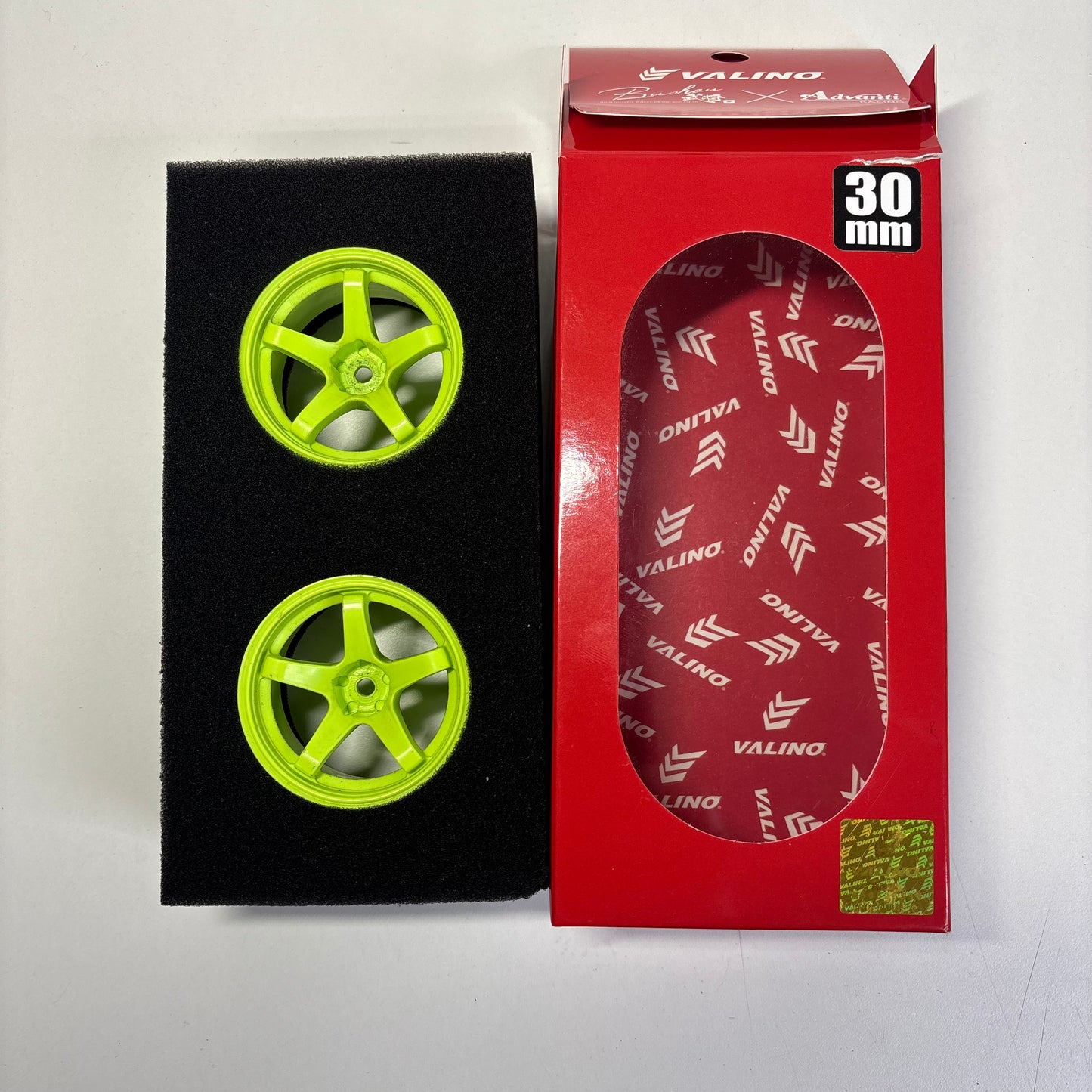Overdose Valino 30mm Wheels Offset 9 Green/Yellow