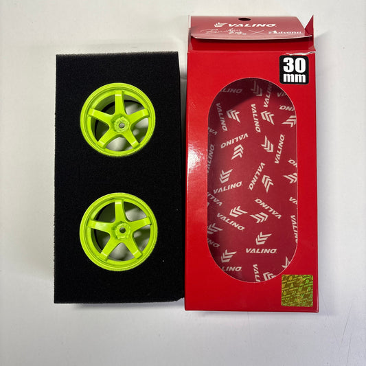Overdose Valino 30mm Wheels Offset 9 Green/Yellow