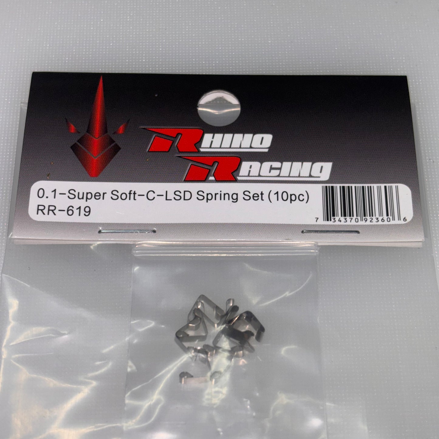 Rhino Racing 0.1 Super Soft C LSD Spring Set 10pc RR-619