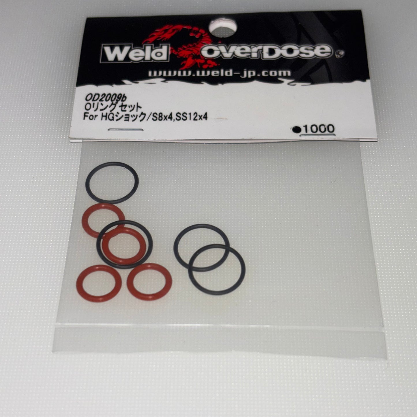 Weld Overdose OD2009b S8x4 SS12x4 HG Shock Spares