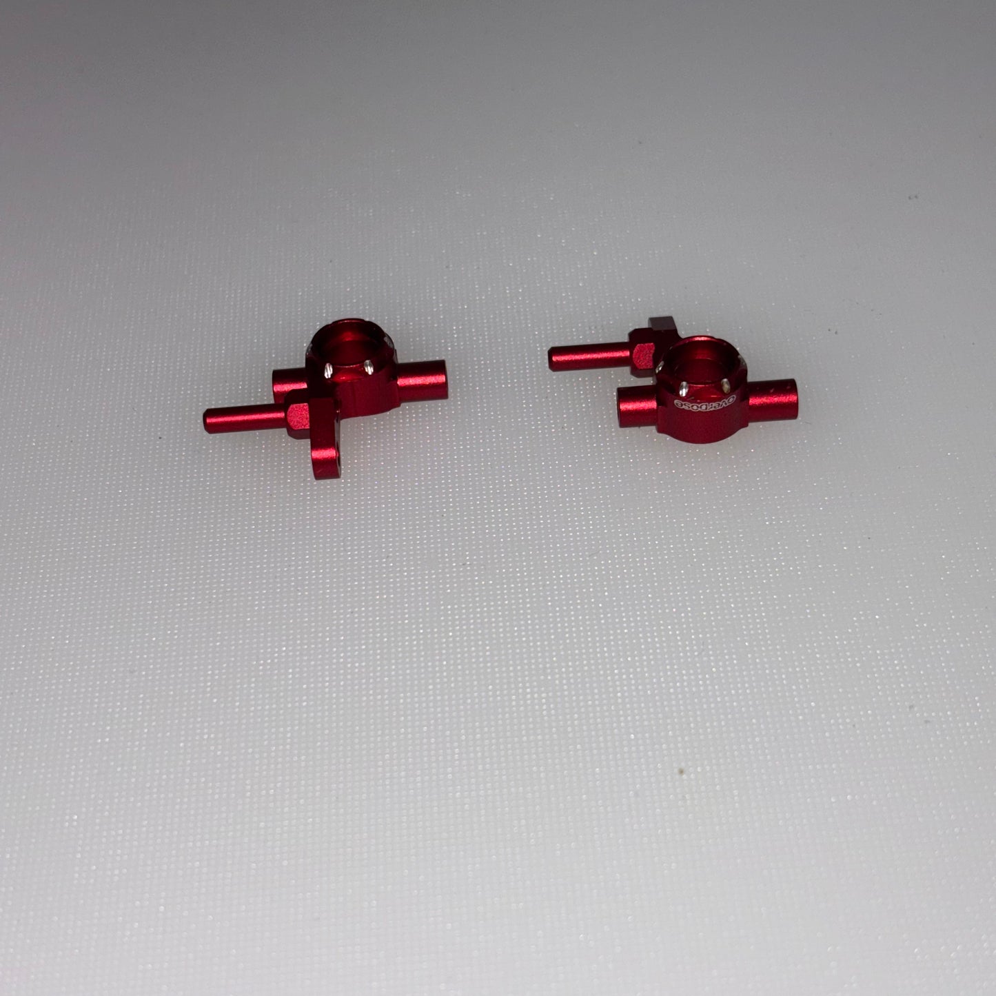 Overdose ES Red Alloy Front Knuckles