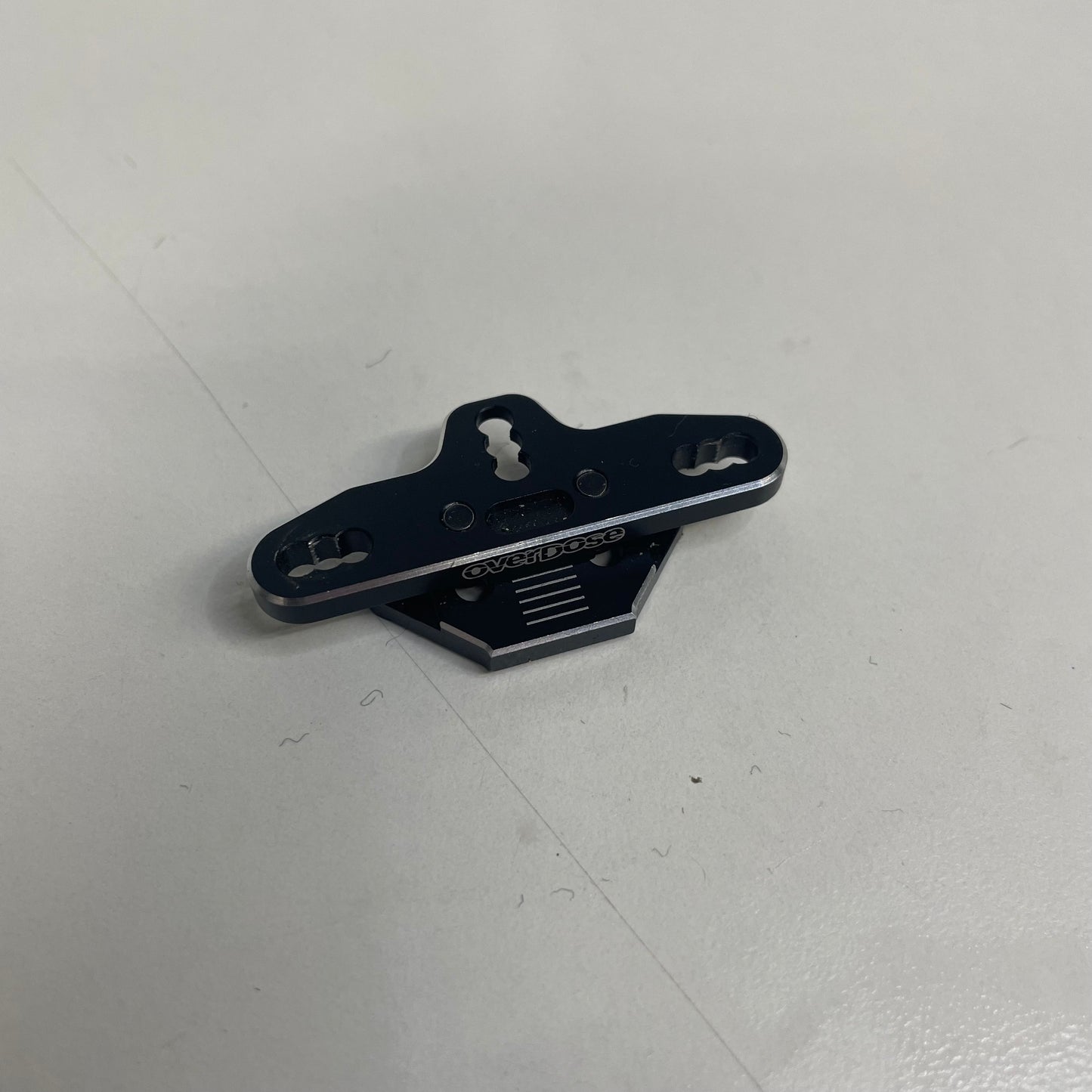 Overdose Triple Link Wiper Steering Rack V2 Base Plate Adjustable OD3905