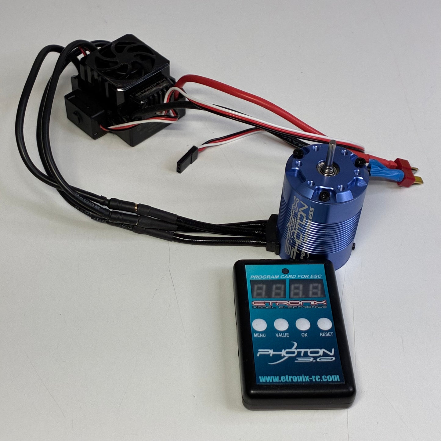Proton 3.0 ESC Motor And Program Card Brushless