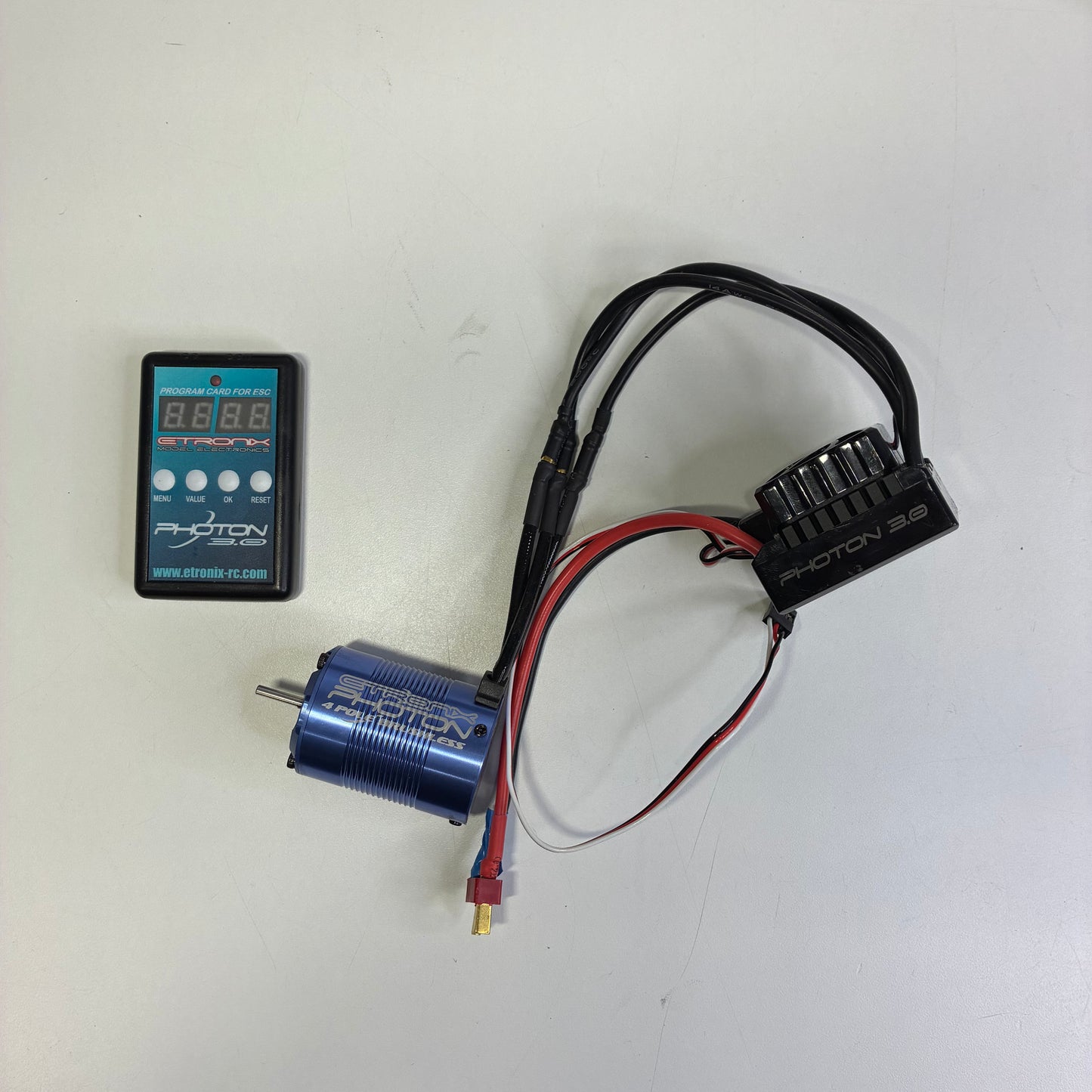 Proton 3.0 ESC Motor And Program Card Brushless