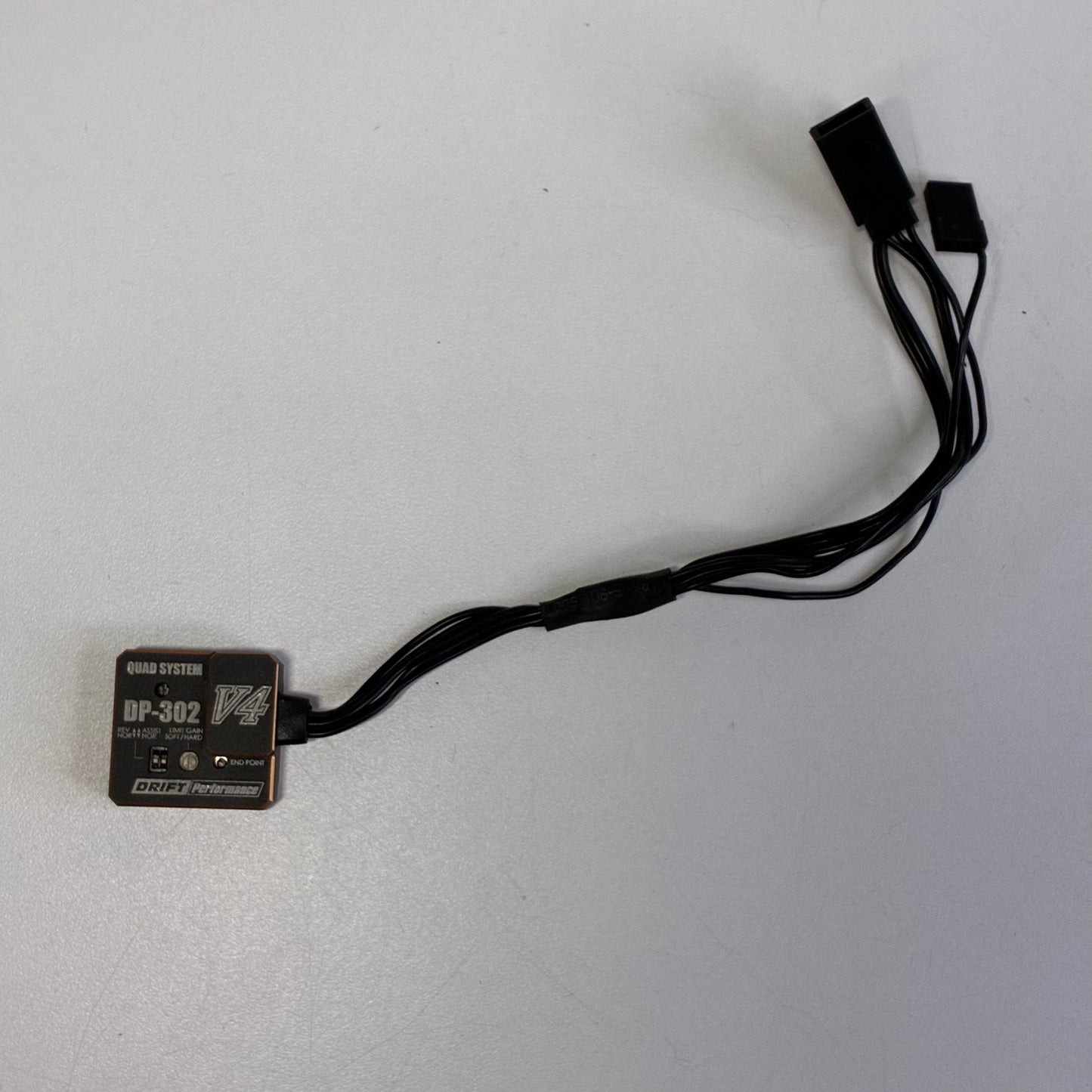 Yokomo V4 DP-302 Black Alloy Quad System ESC
