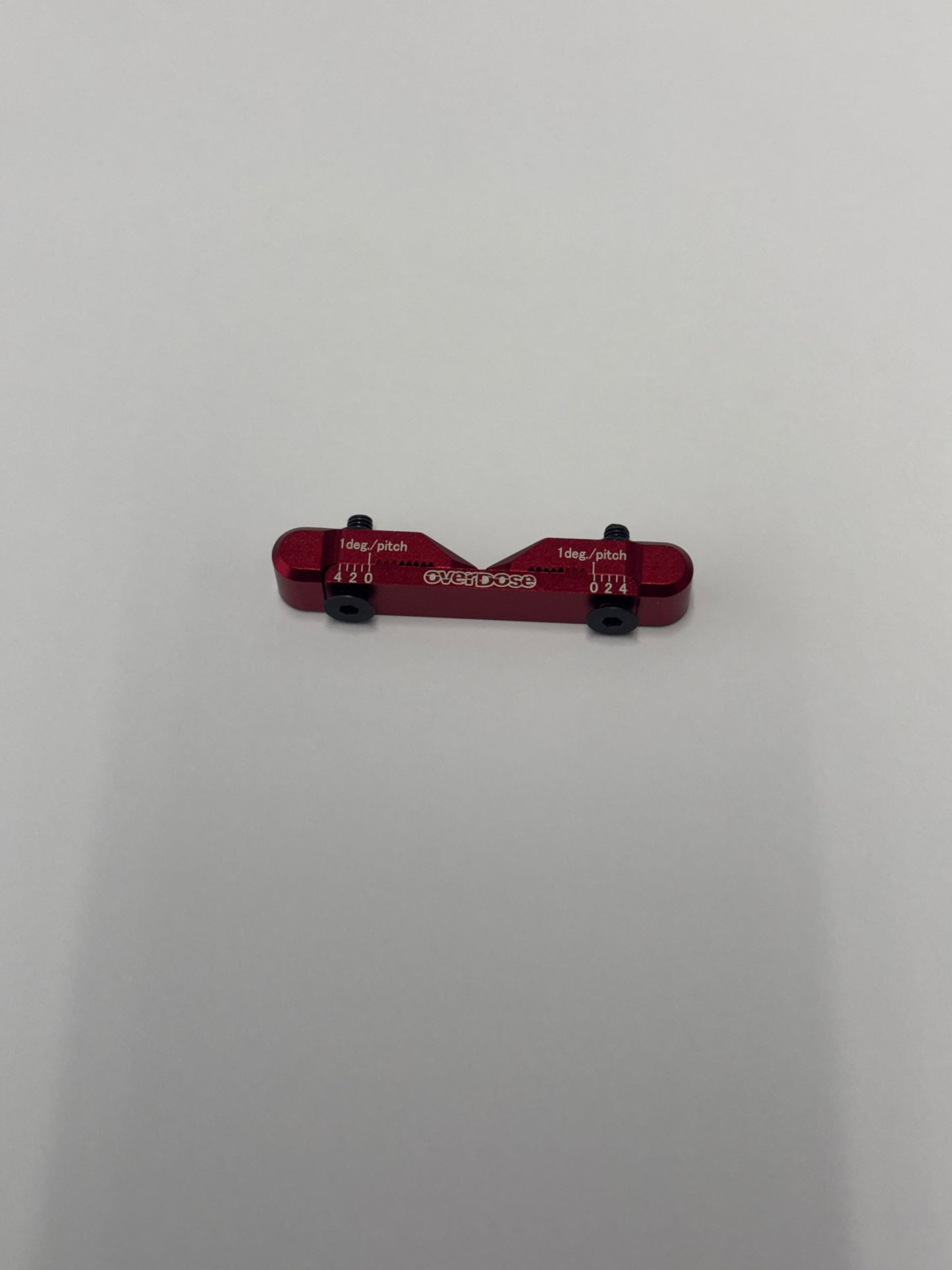 Overdose Red Alloy Suspension Mount Adjustable 0-4