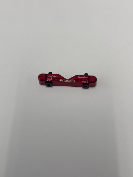 Overdose Red Alloy Suspension Mount Adjustable 0-4