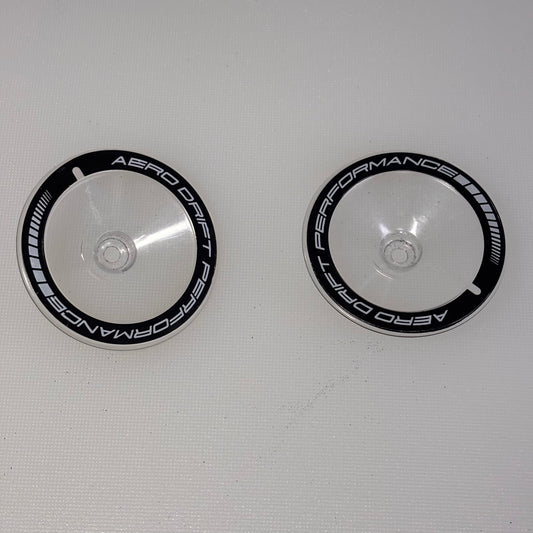 DS Racing ADP-ATB-WF For DE,DF, Off 6,8 Slope Trans Black/White Font-170