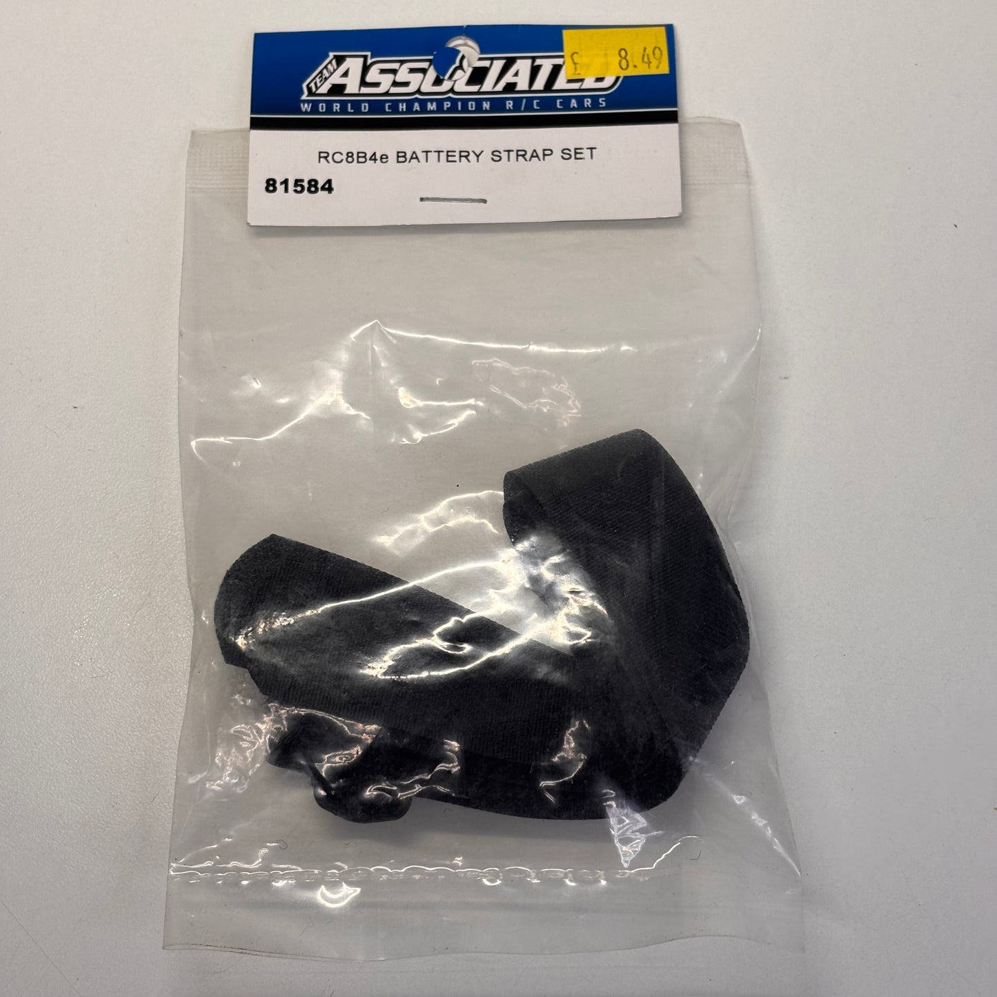 Team associate RC8Be Battery Strap Set 81584