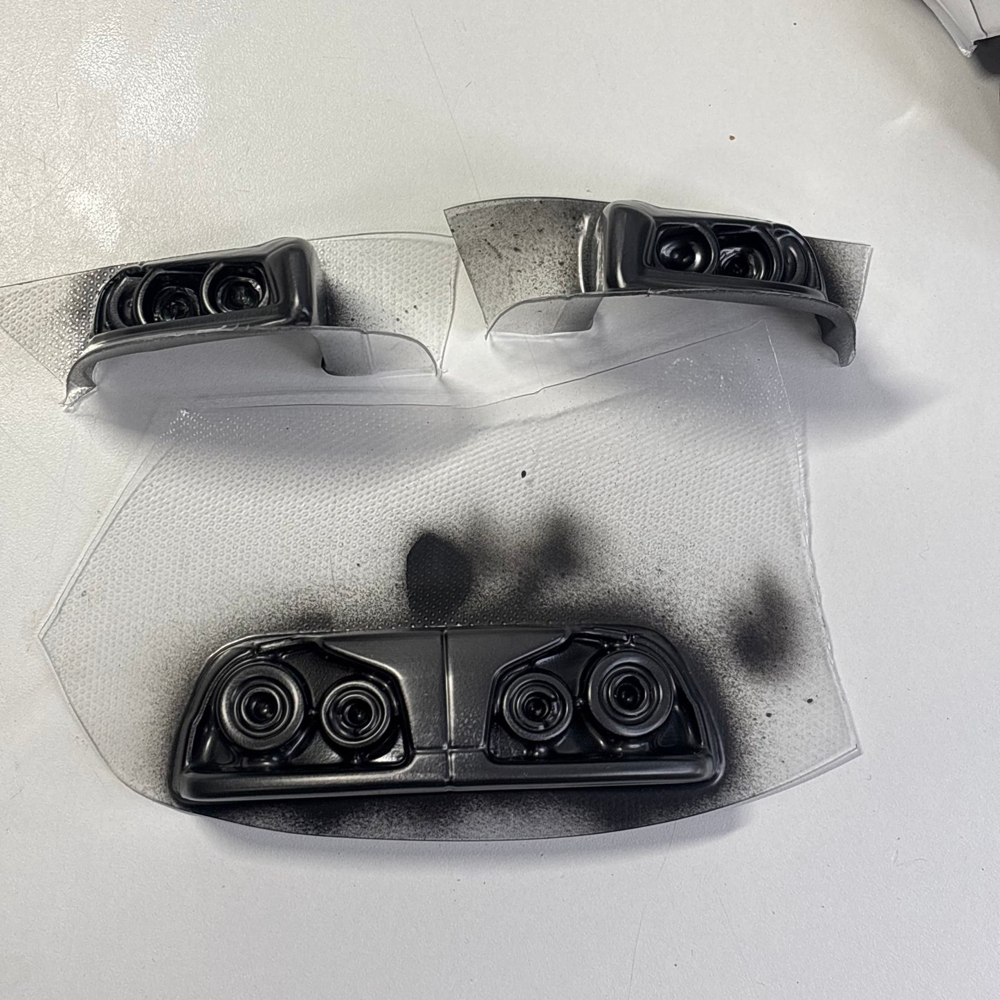 Nissan R34 Skyline GTR Bodyshell White Pearl Asbo RC
